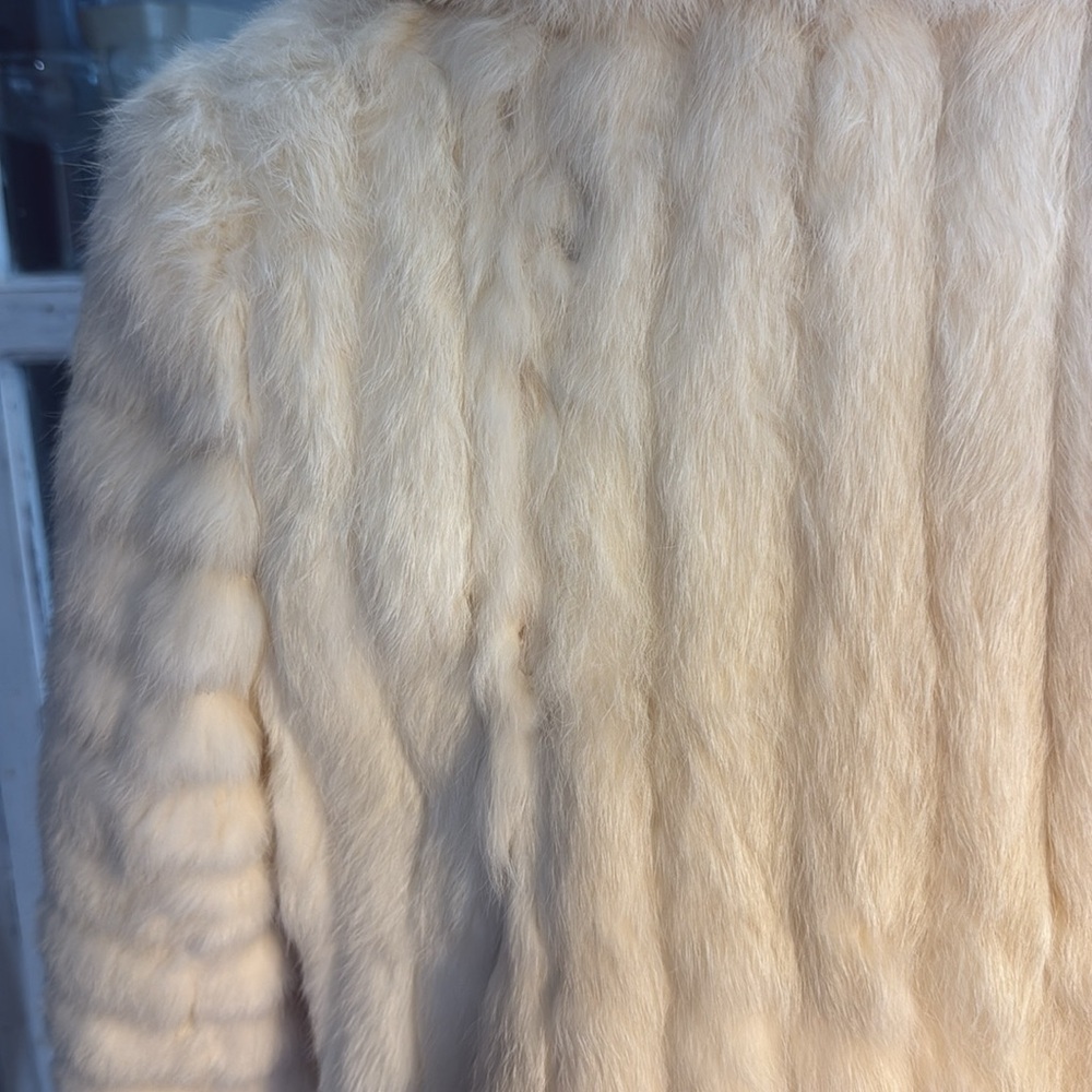 80s Vintage Rabbit Fur Jacket - Picture 7 of 7